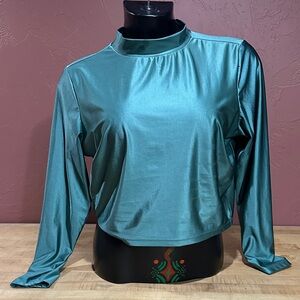 Chrome Top [teal Longsleeve]
